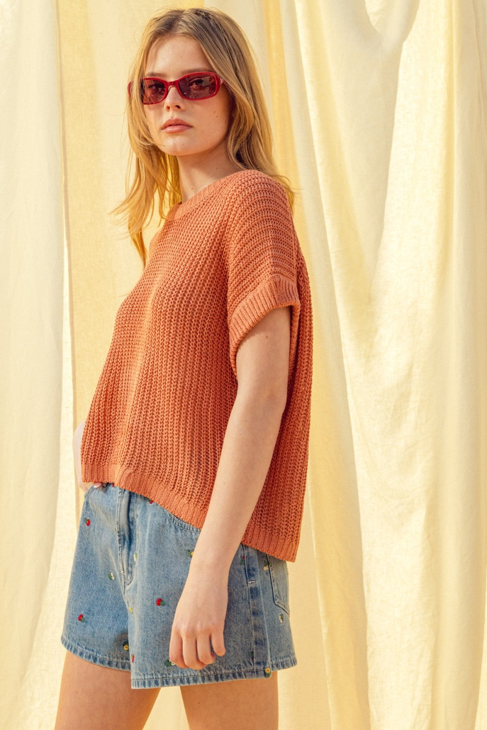 NYLAND Danit Dolman Knit Top