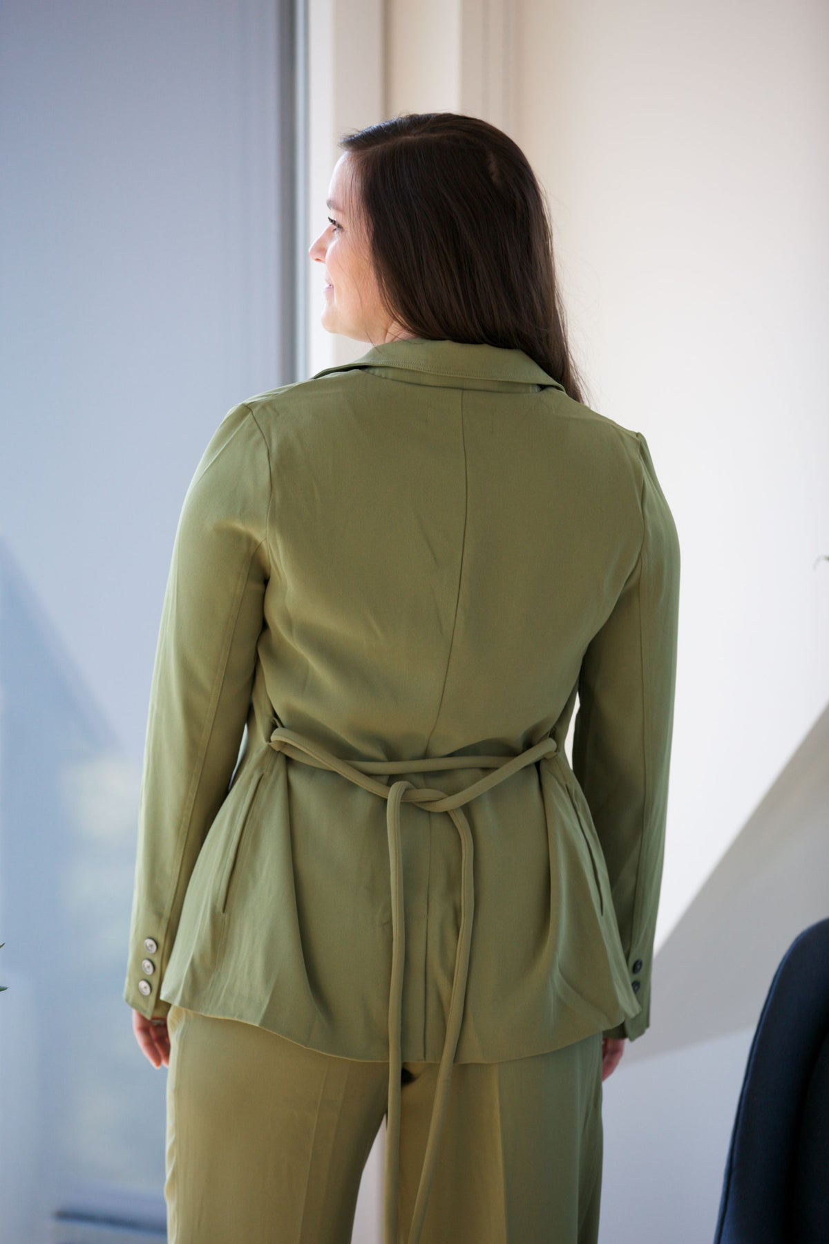 NYLAND Delia One Button Jacket Olive