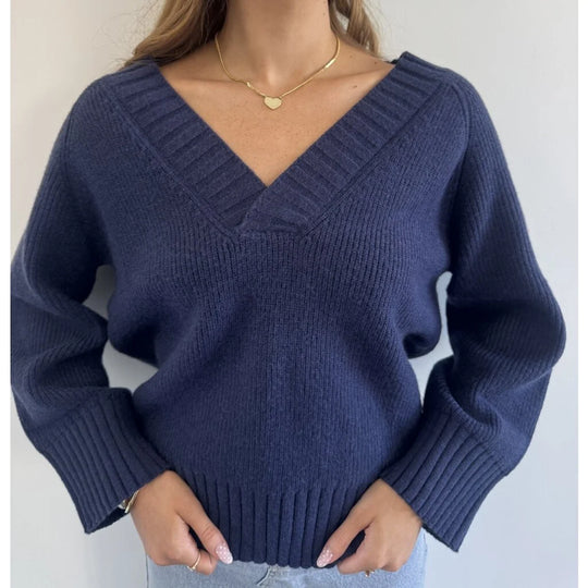 DELUC Chad Sweater in Navy