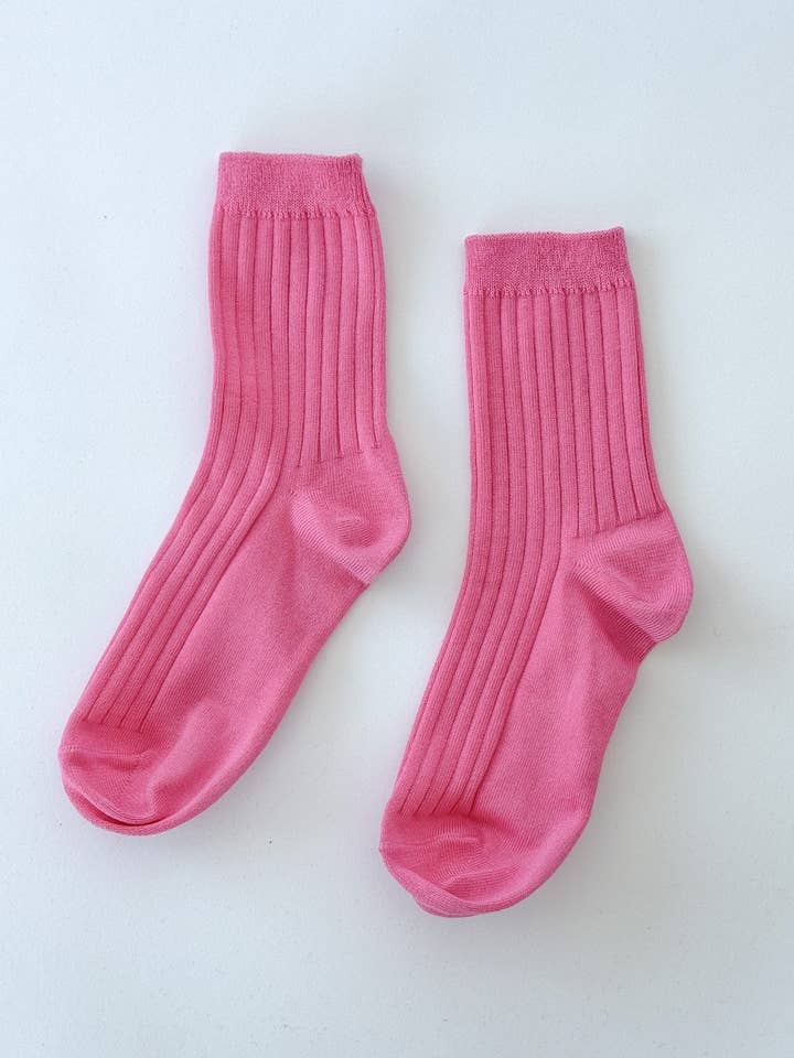 Le Bon Shoppe Her Socks (MC Cotton) Bright Pink