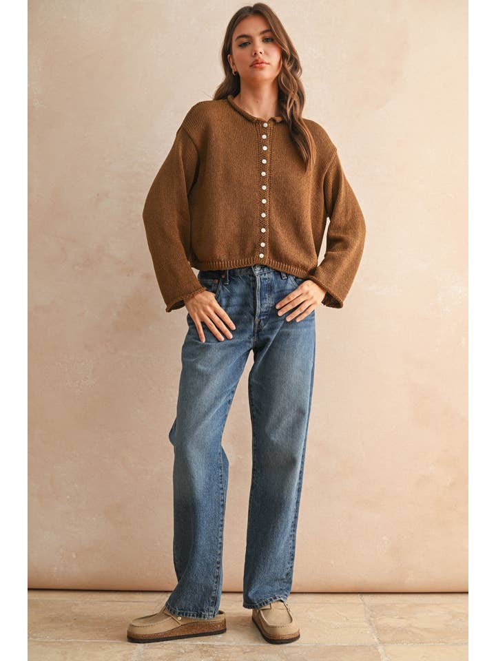 NYLAND Romilly Light Weight Button Front Cardigan