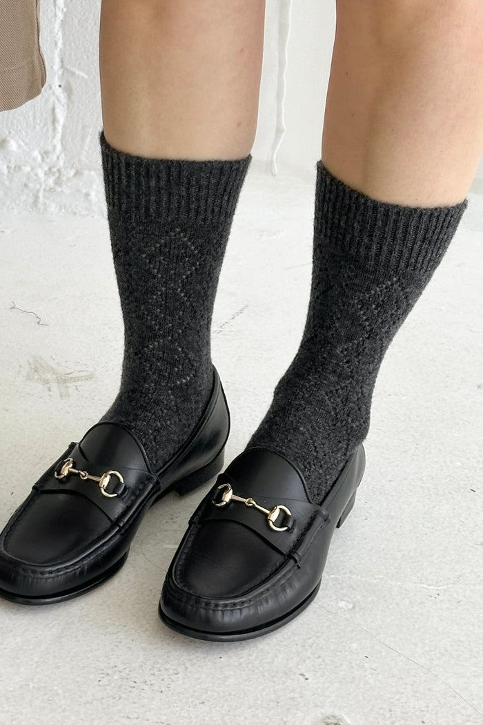 Le Bon Shoppe Cashmere Pointelle Socks