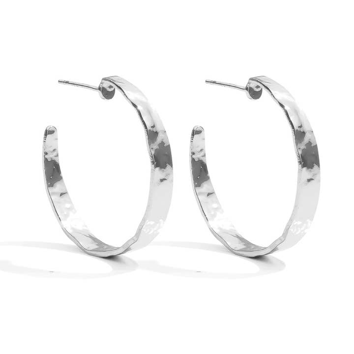 Splendid Iris Perfectly Gilded Hoops - Medium