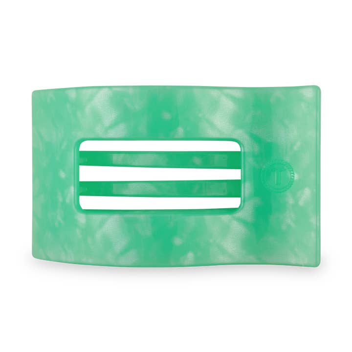 TELETIES Rectangle Flat Hair Clip - Large