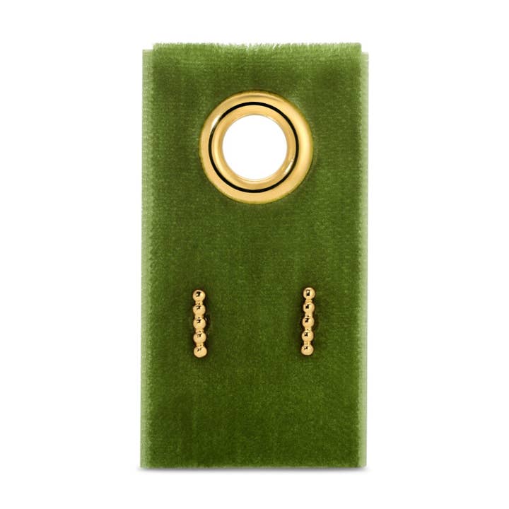 Splendid Iris Dot Bar Stud On Velvet Tag Gold