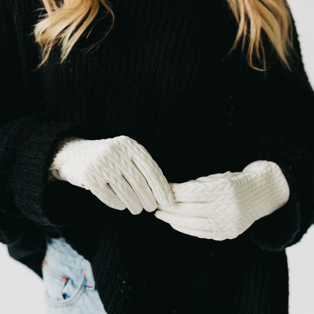 Pretty Simple Quilted Smart Touch Gloves