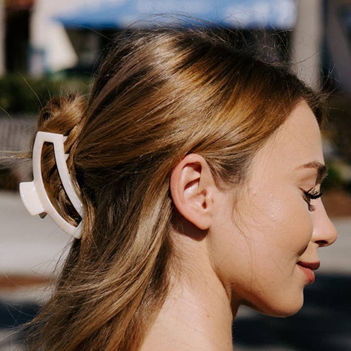 TELETIES Open Hair Clip - Medium