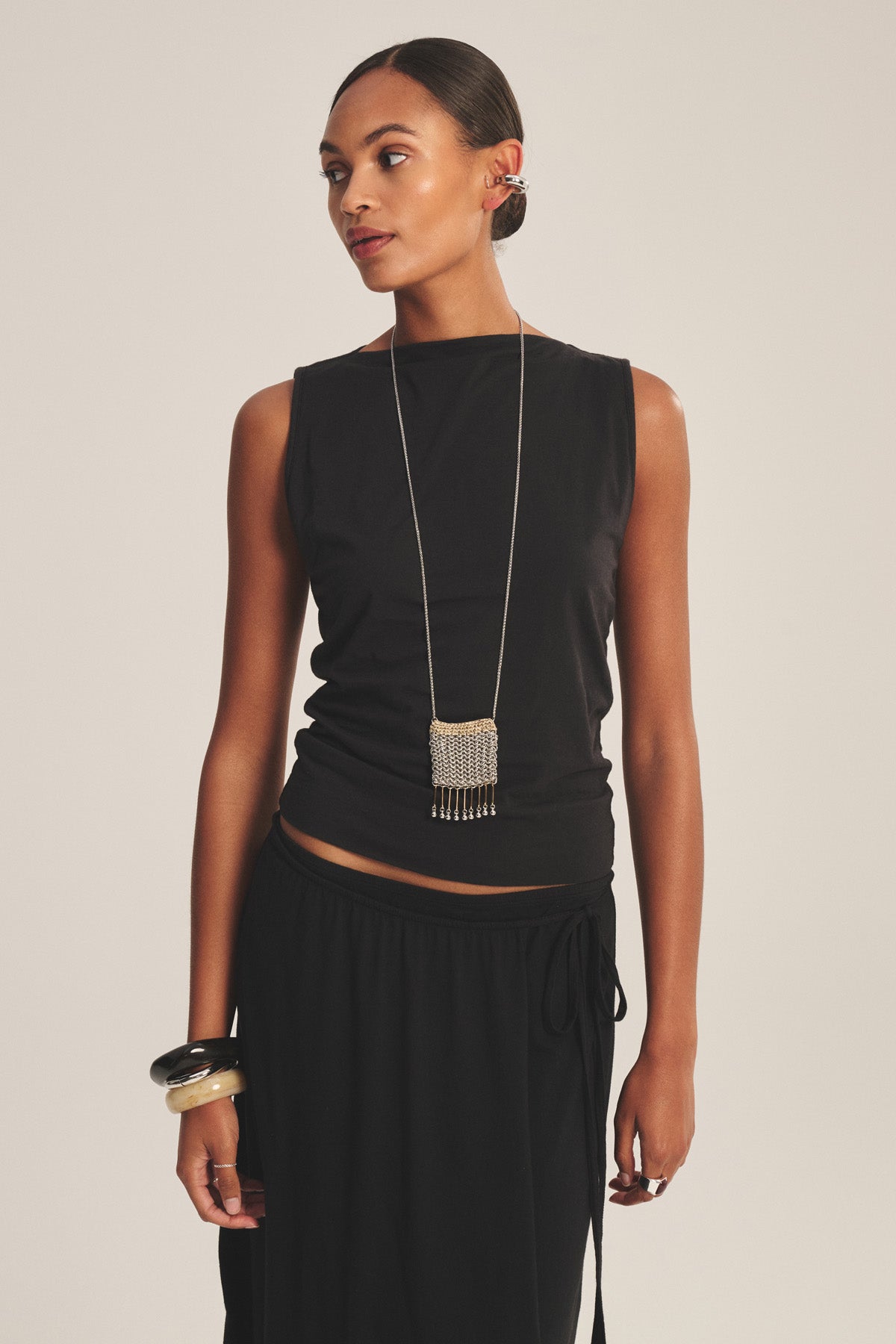 Velvet by Graham & Spencer Emilia Top Black