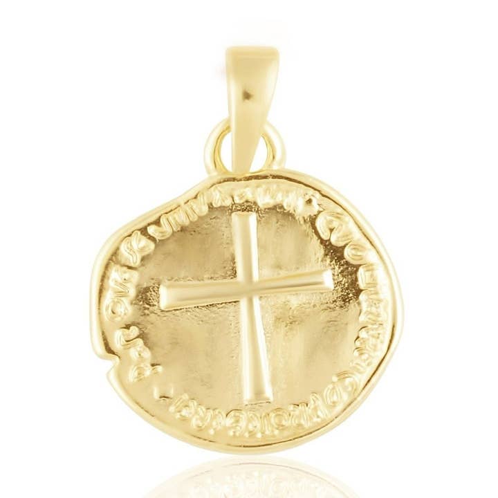 SAHIRA Amelia Coin Necklace Small- 19mm