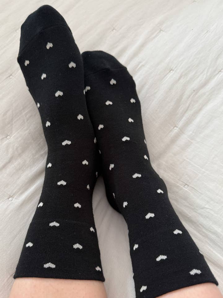 Le Bon Shoppe Heart Sneaker Socks