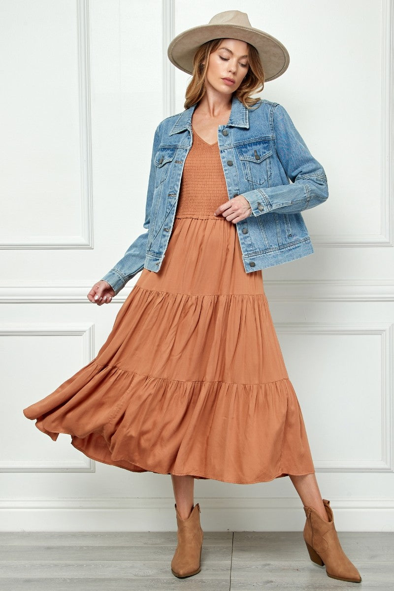 NYLAND Vayda Cropped Denim Jacket