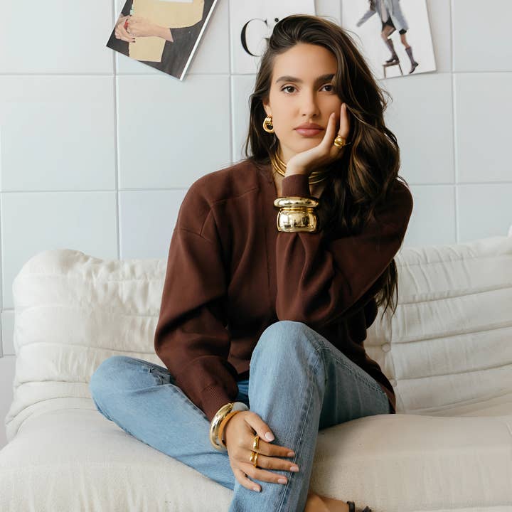 SAHIRA Blaise Statement Bangle