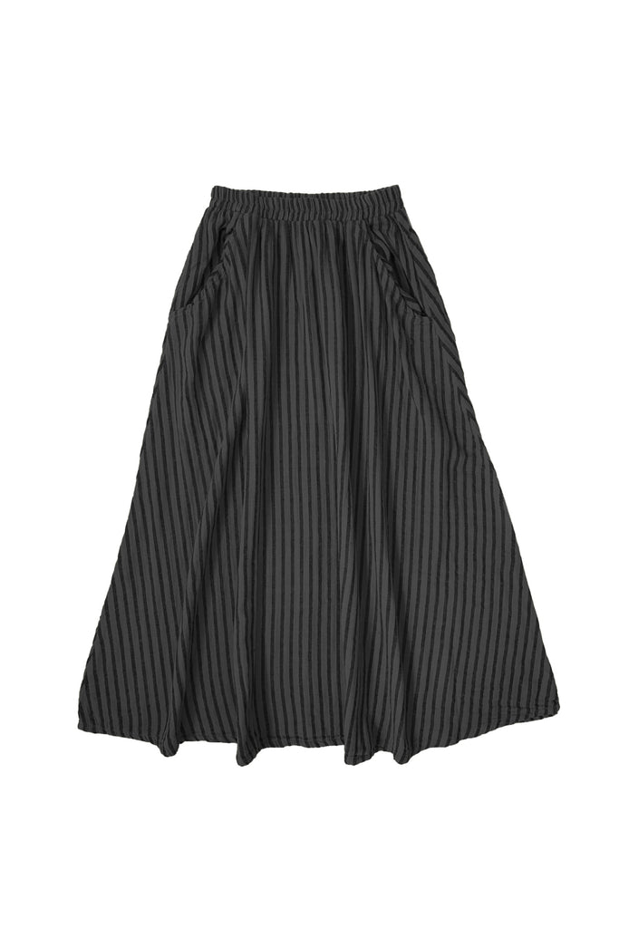 Curator Fawn Stripe Skirt