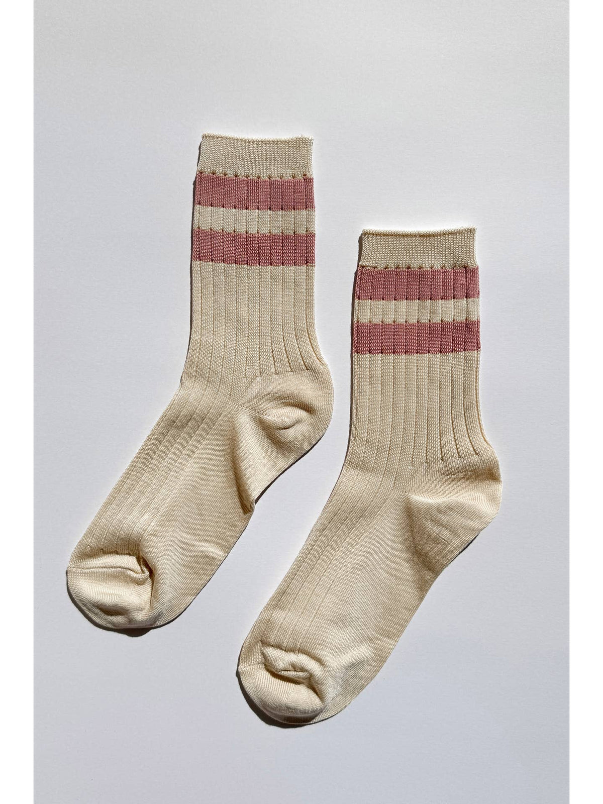 Le Bon Shoppe Her Socks Varsity Rose