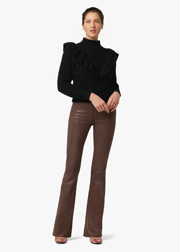 JOE'S JEANS The Hi Honey Bootcut Coated in Tiramisu