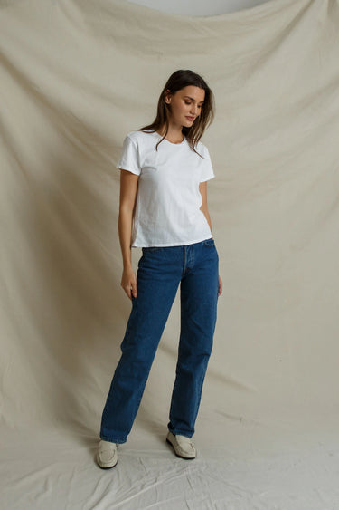 perfectwhitetee Harley Boxy Crew Tee
