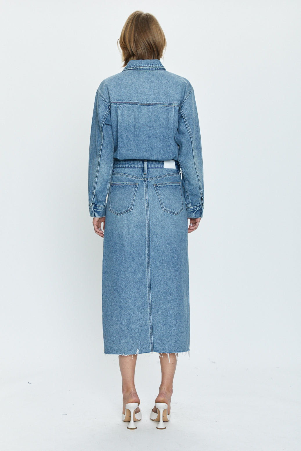 PISTOLA Amira Midi Dress in Marcel