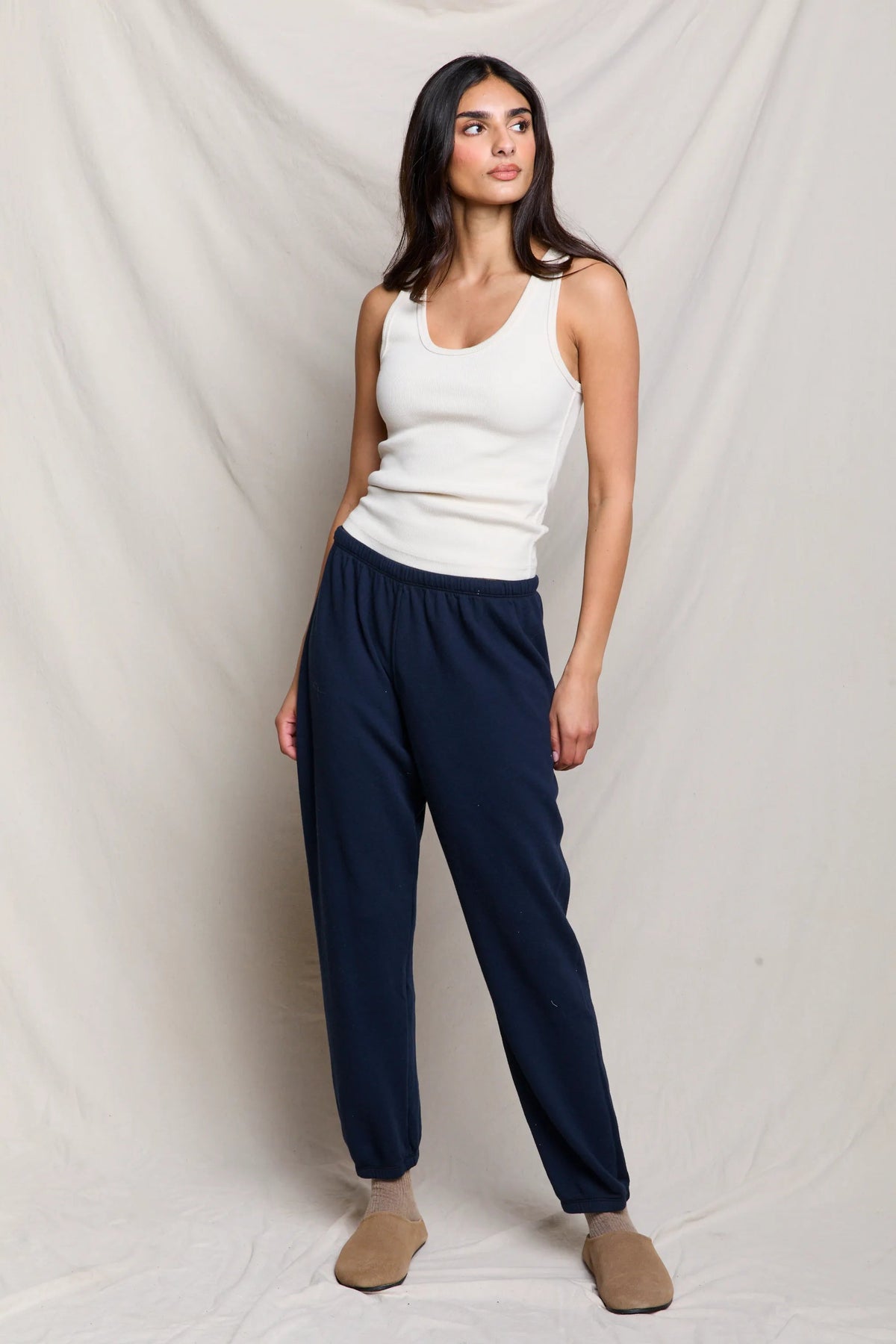 perfectwhitetee Johnny French Terry Easy Sweatpant
