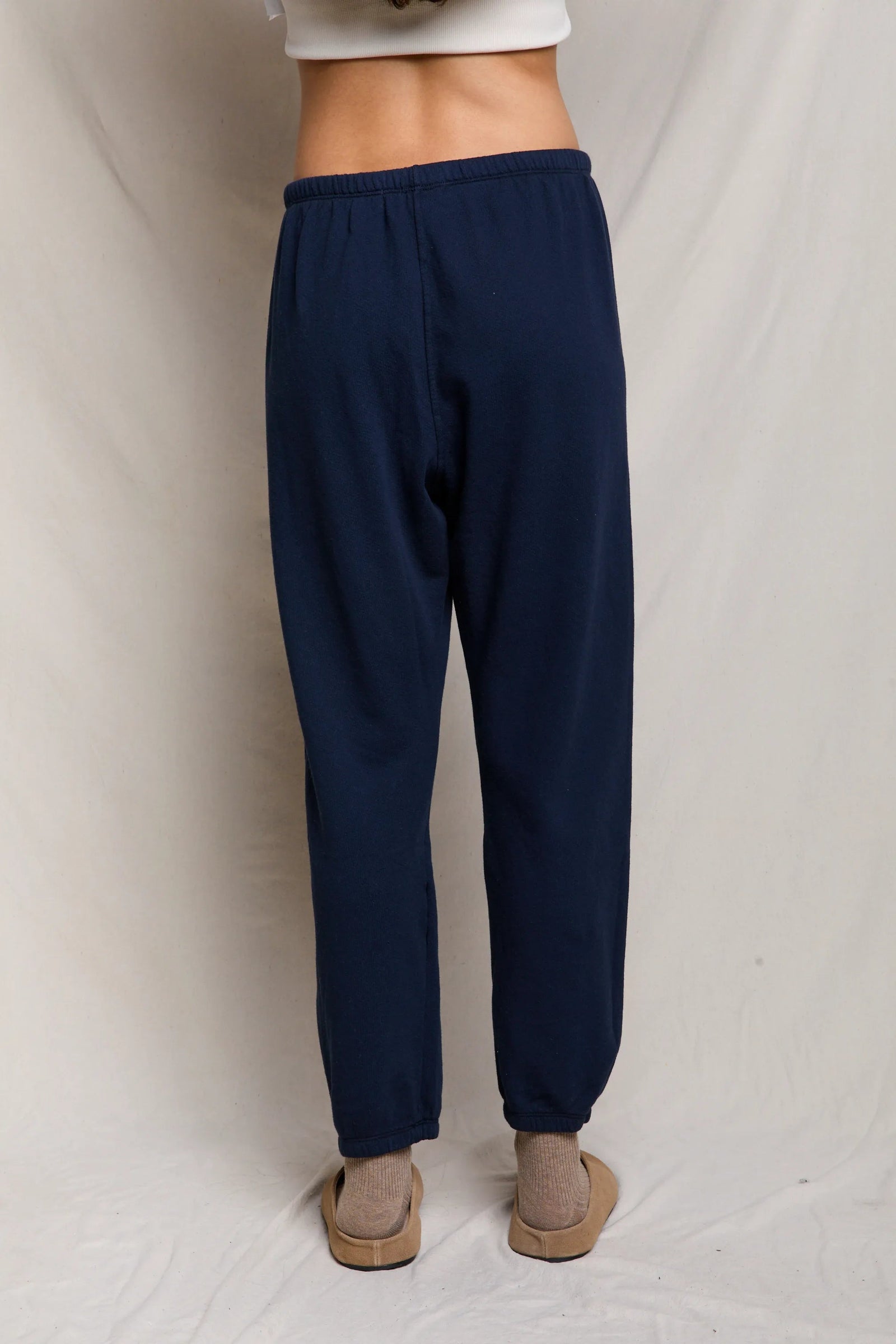 perfectwhitetee Johnny French Terry Easy Sweatpant Navy