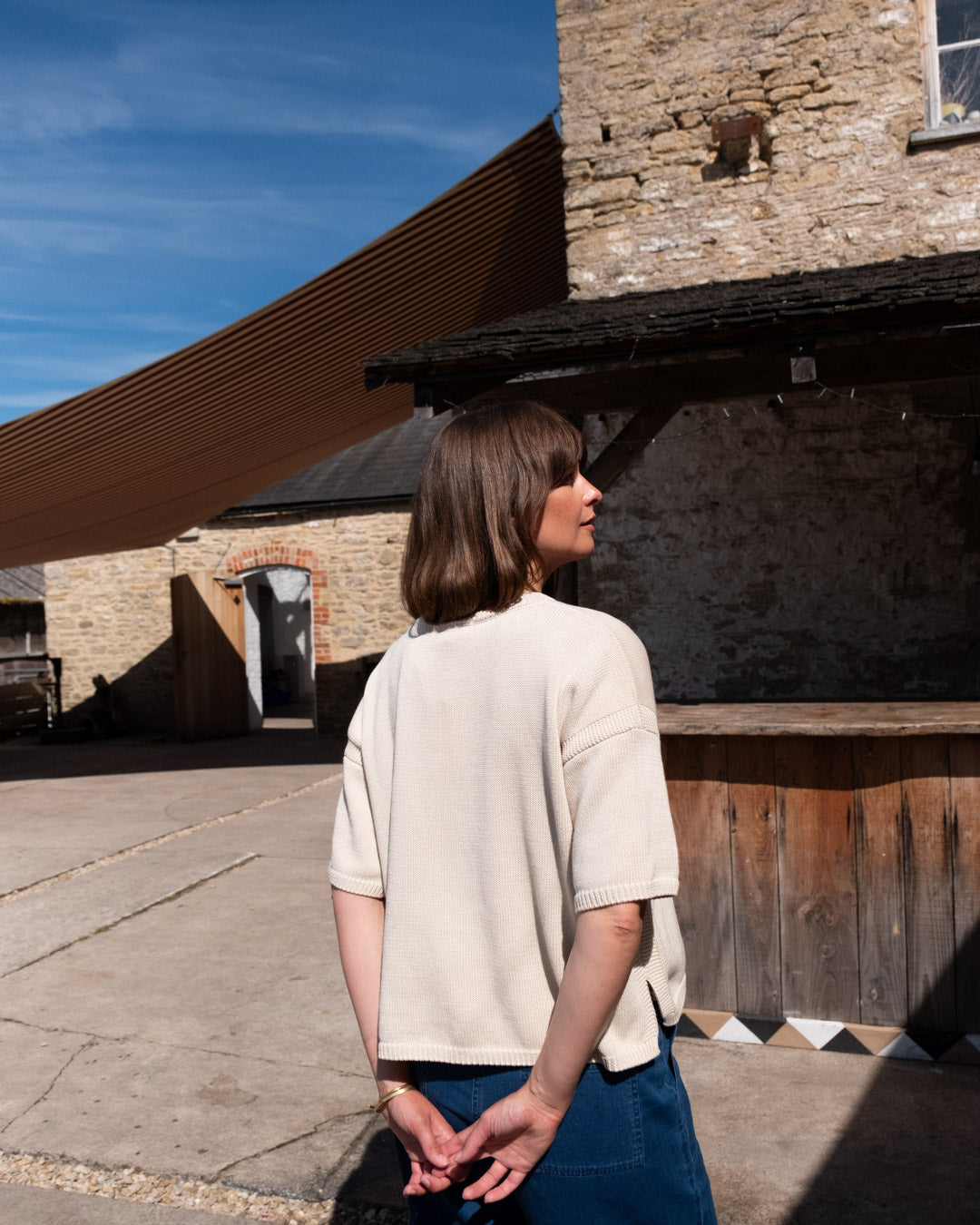 BIBICO Lisa Boxy Knitted Top
