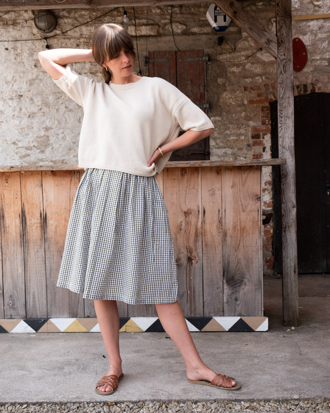 BIBICO Lisa Boxy Knitted Top
