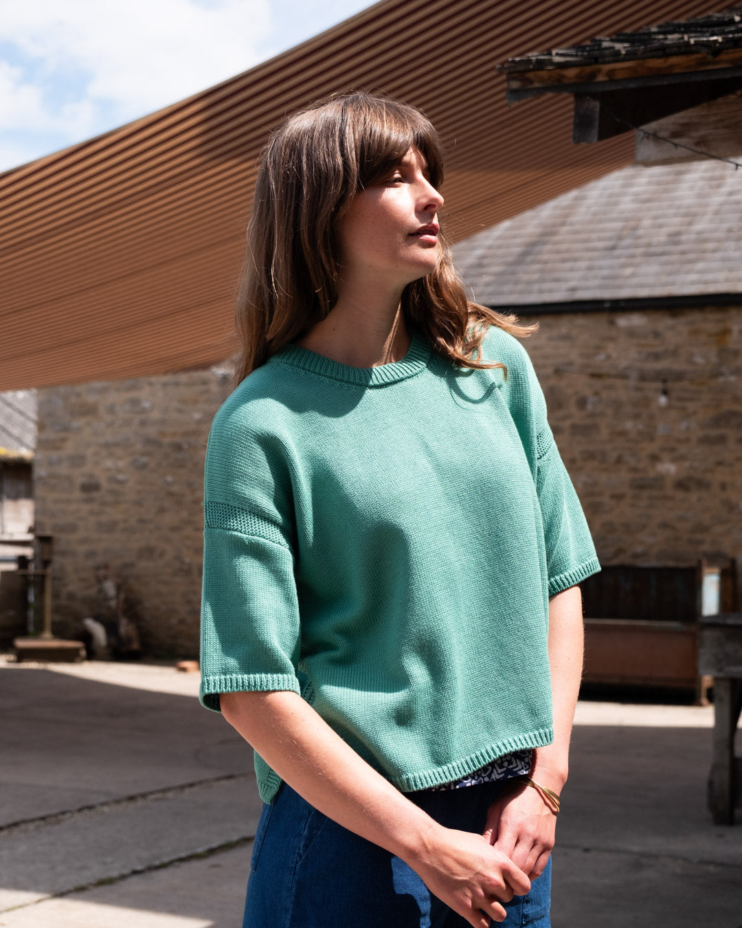 BIBICO Lisa Boxy Knitted Top