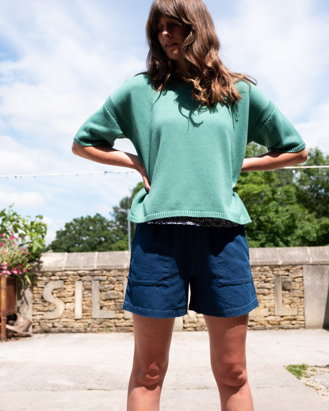 BIBICO Lisa Boxy Knitted Top