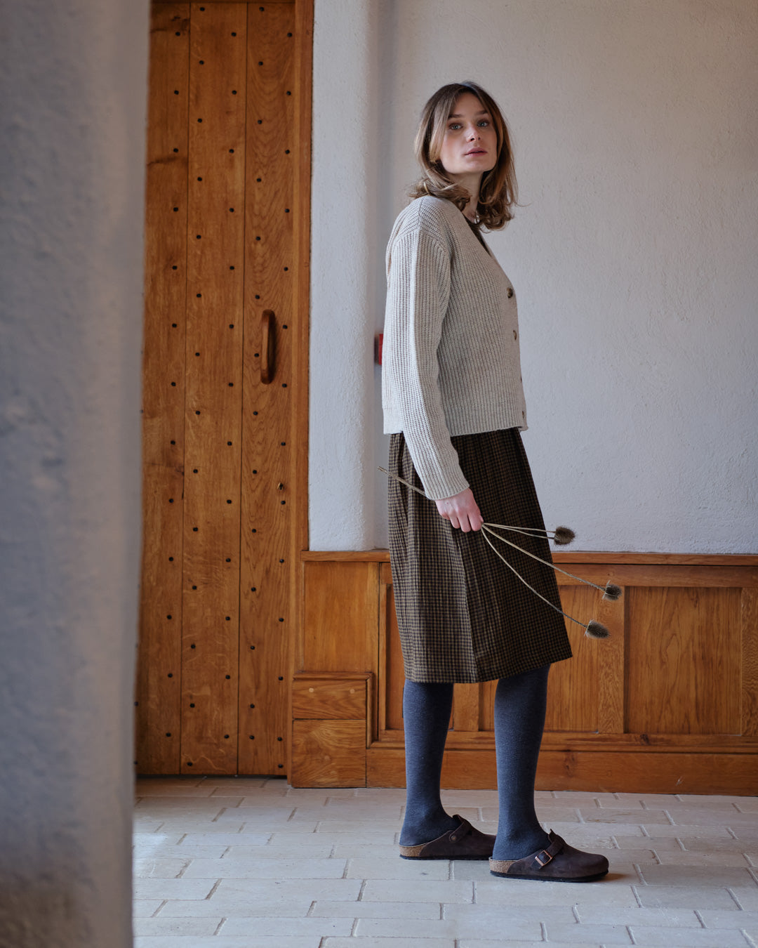 BIBICO Amita Ribbed Cardigan