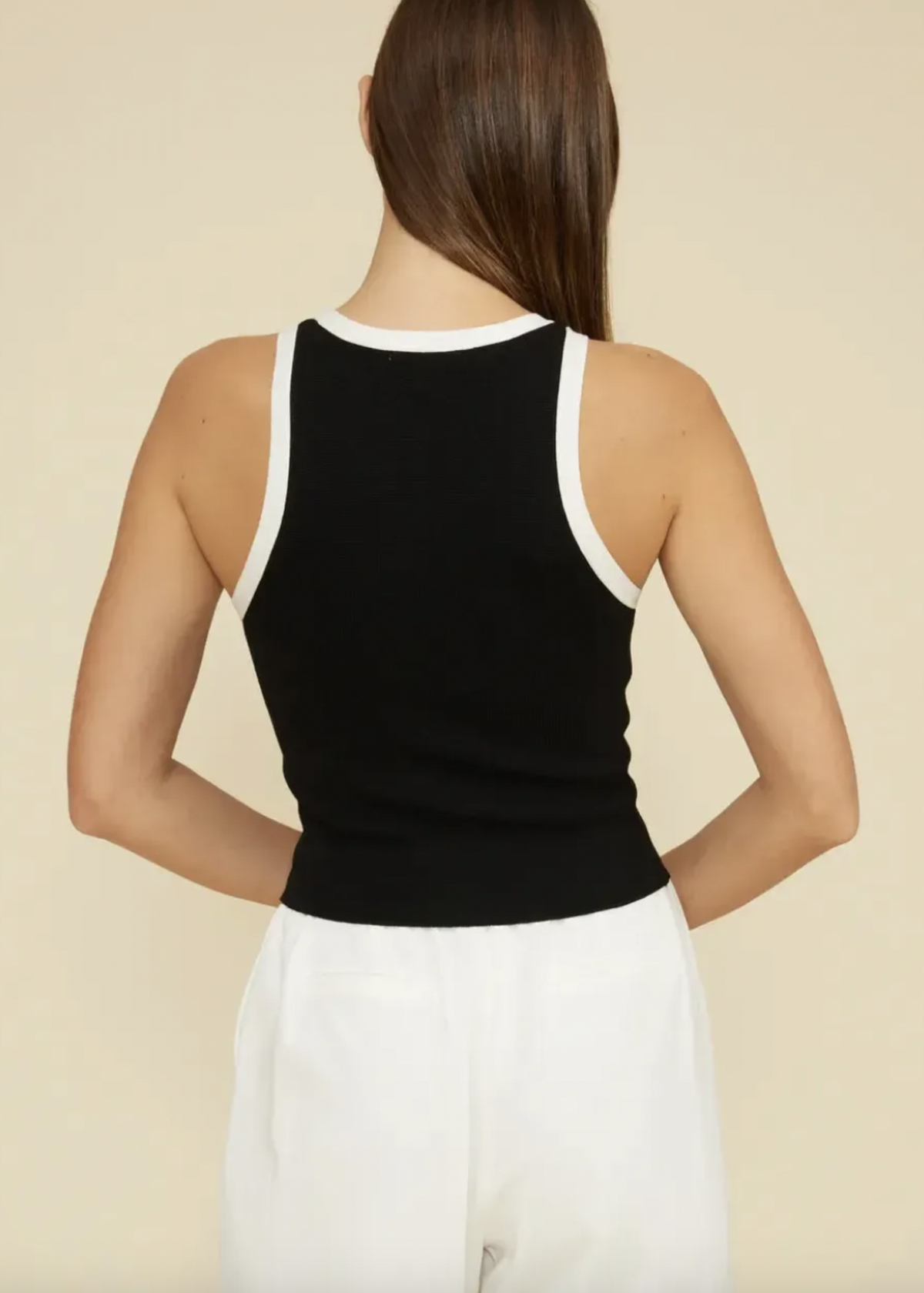 Lucy Paris Brandi Cutaway Tank Top