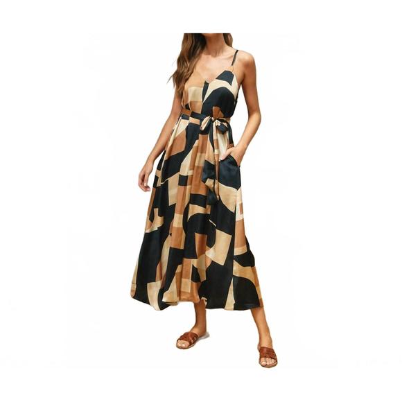 NYLAND Gracelynn Extra Flared Maxi Dress