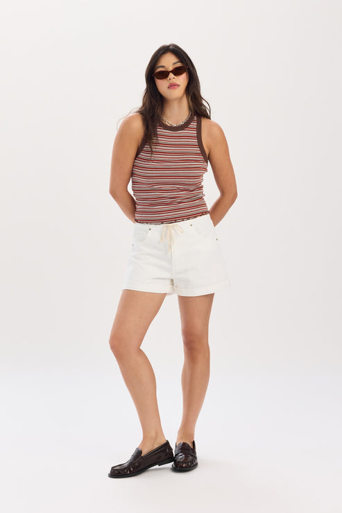 Daze Denim Maddie Mid Rise Short