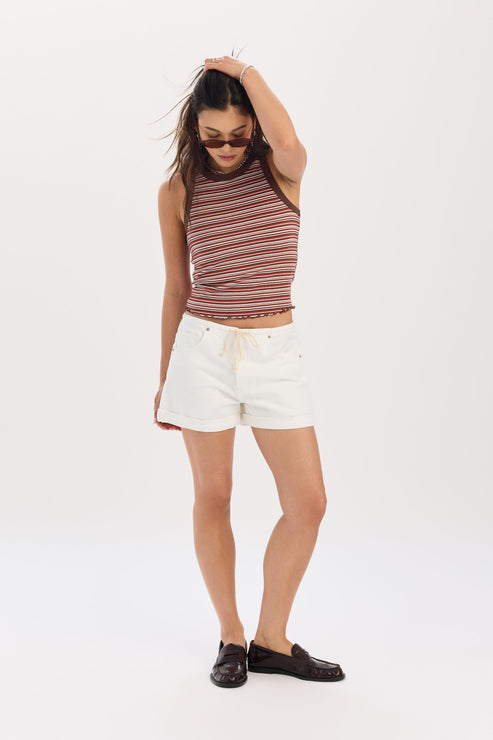 Daze Denim Maddie Mid Rise Short