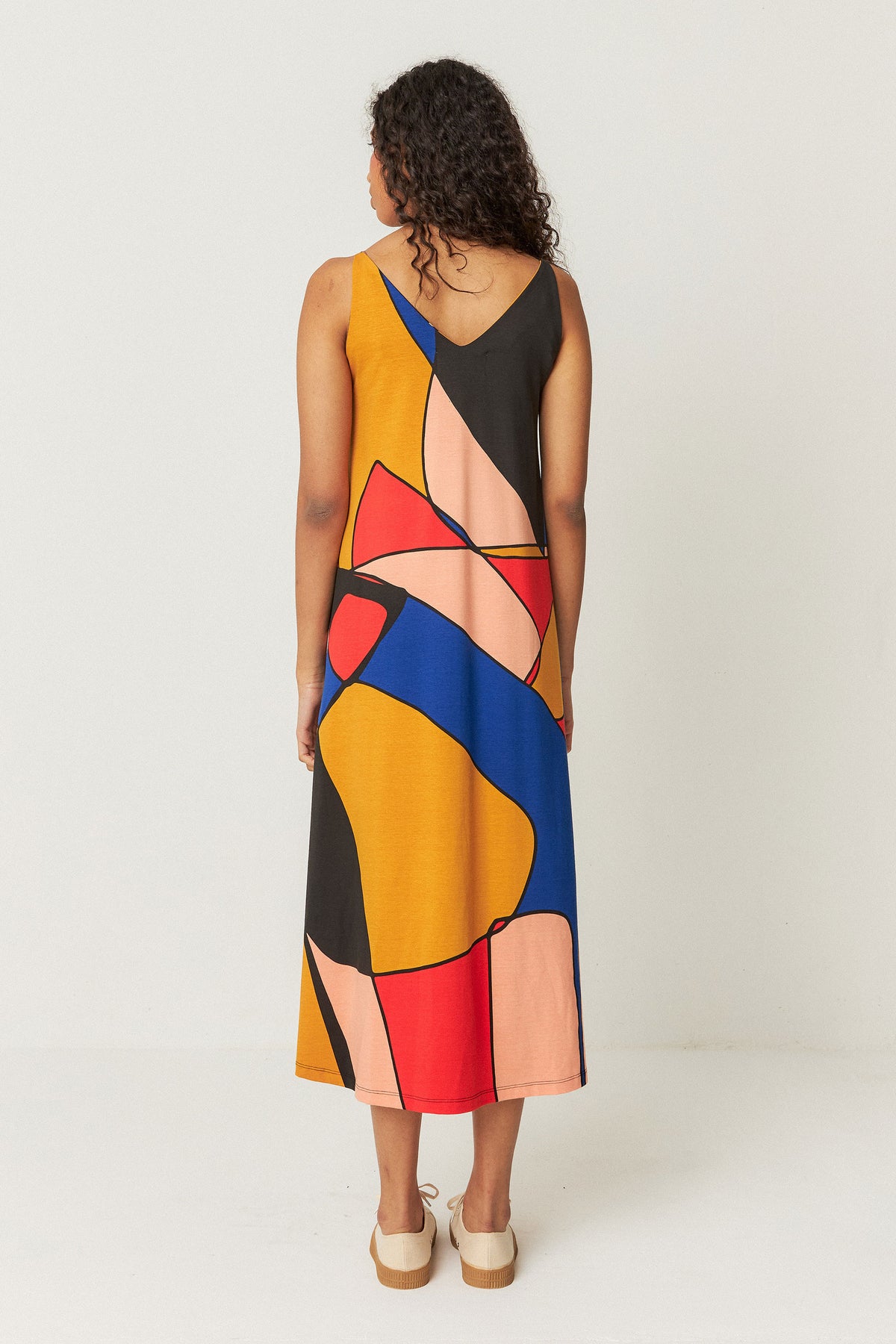 SKFK Martina Dress in Patches