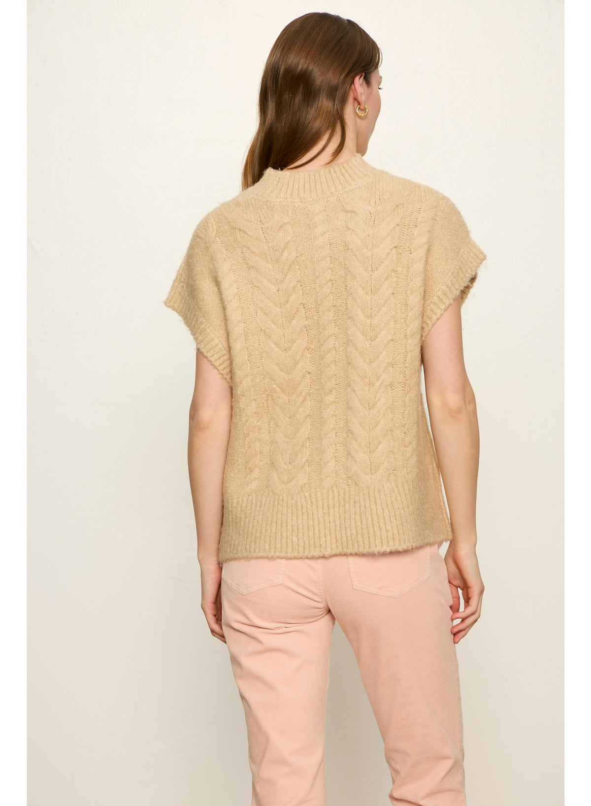 Sanctuary Cable Sweater Shell