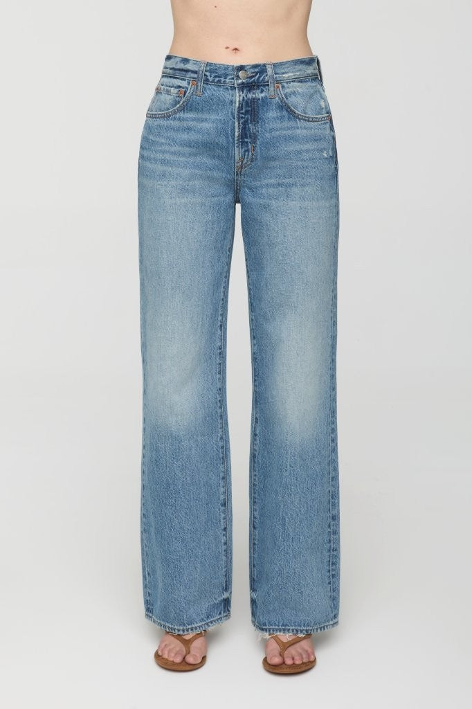 PISTOLA Harlowe Relaxed Baggy in Serpentine Vintage