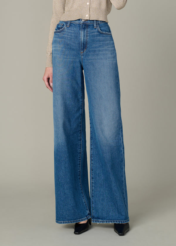 JOE'S JEANS The Mia Wide Leg Petite in Zeal