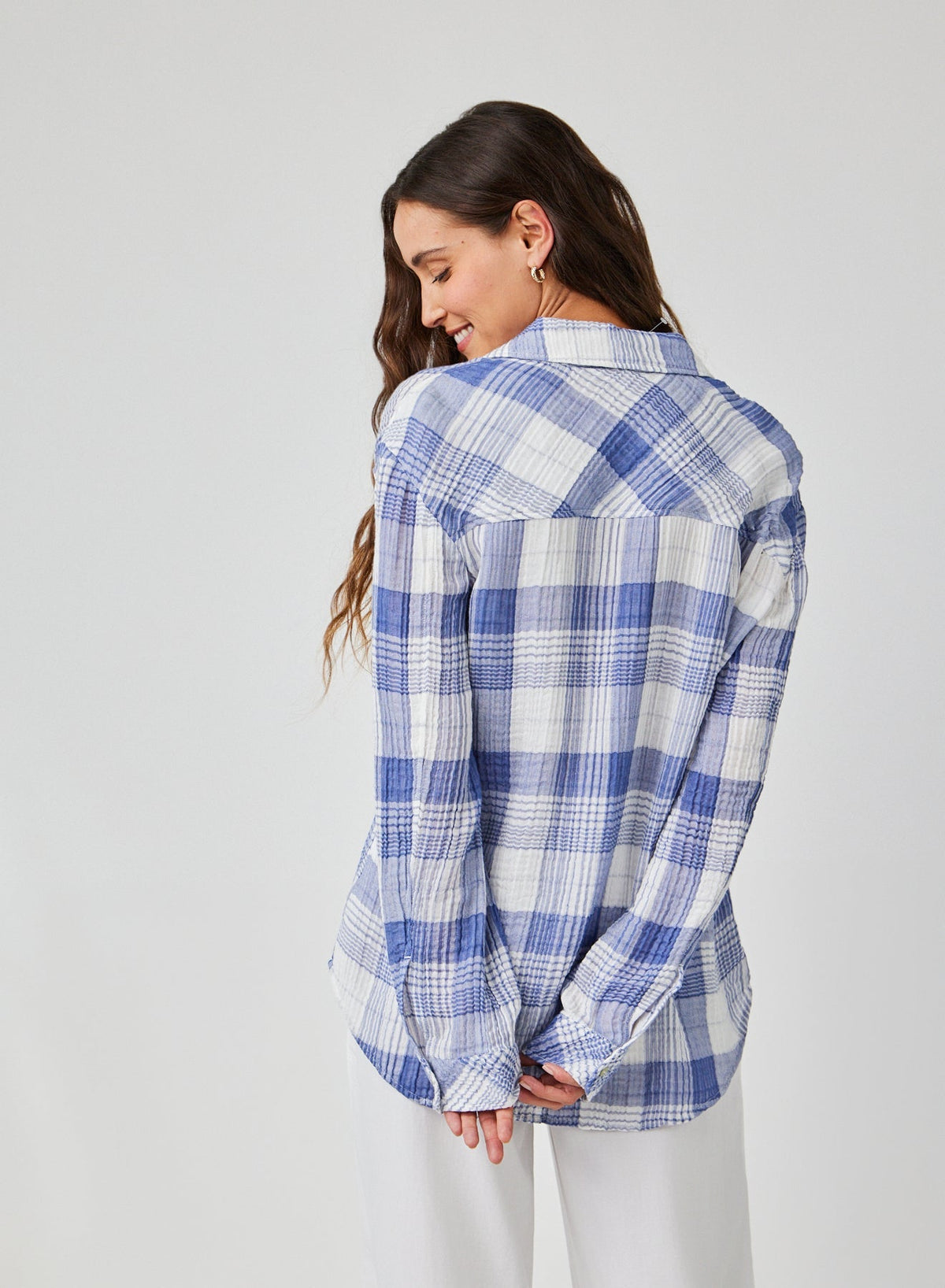 Bella Dahl Oversized Shirt with Pocket