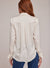 Bella Dahl Pleated Button Down Shirt in Ivory White