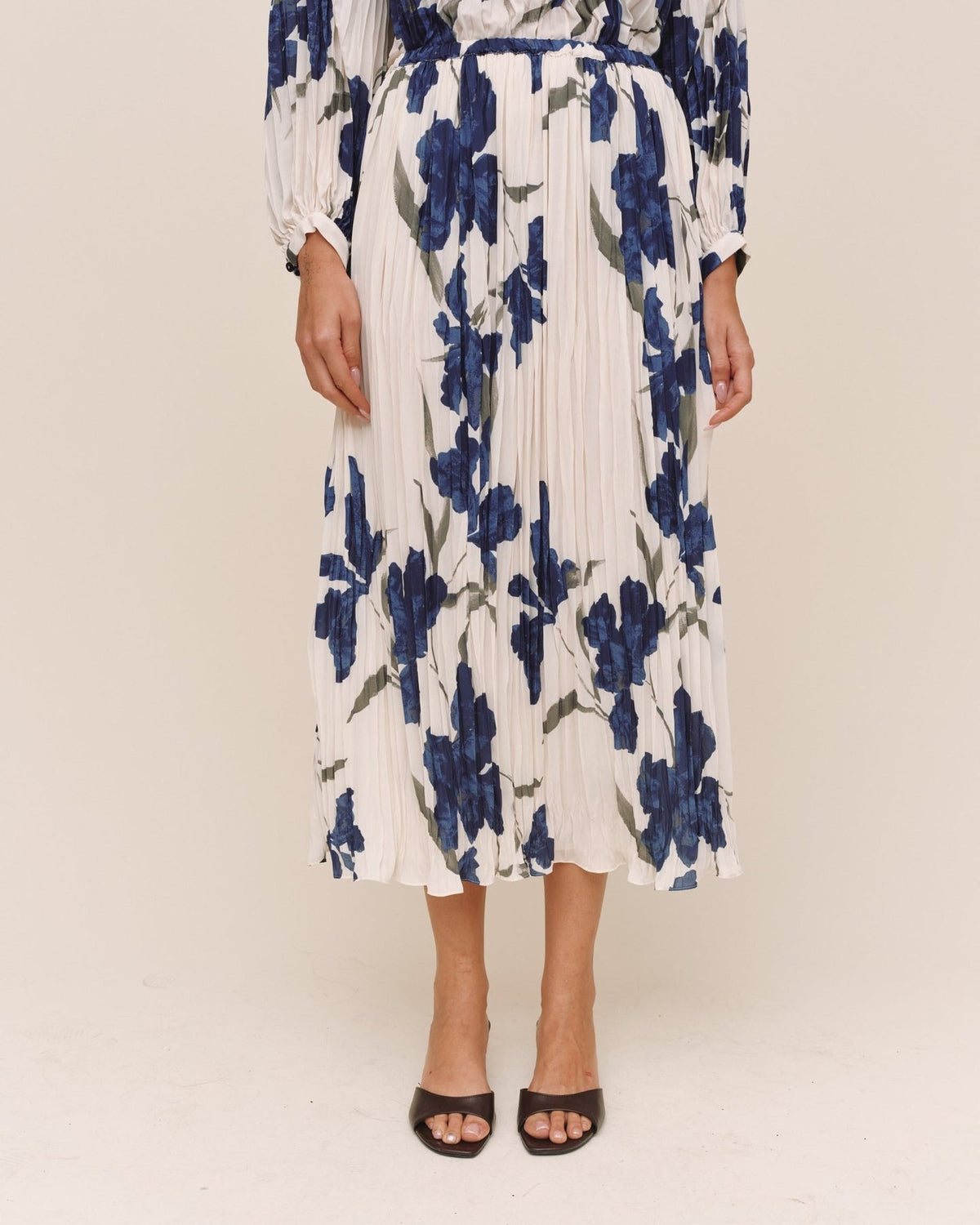Bella Dahl Pleated Maxi Skirt