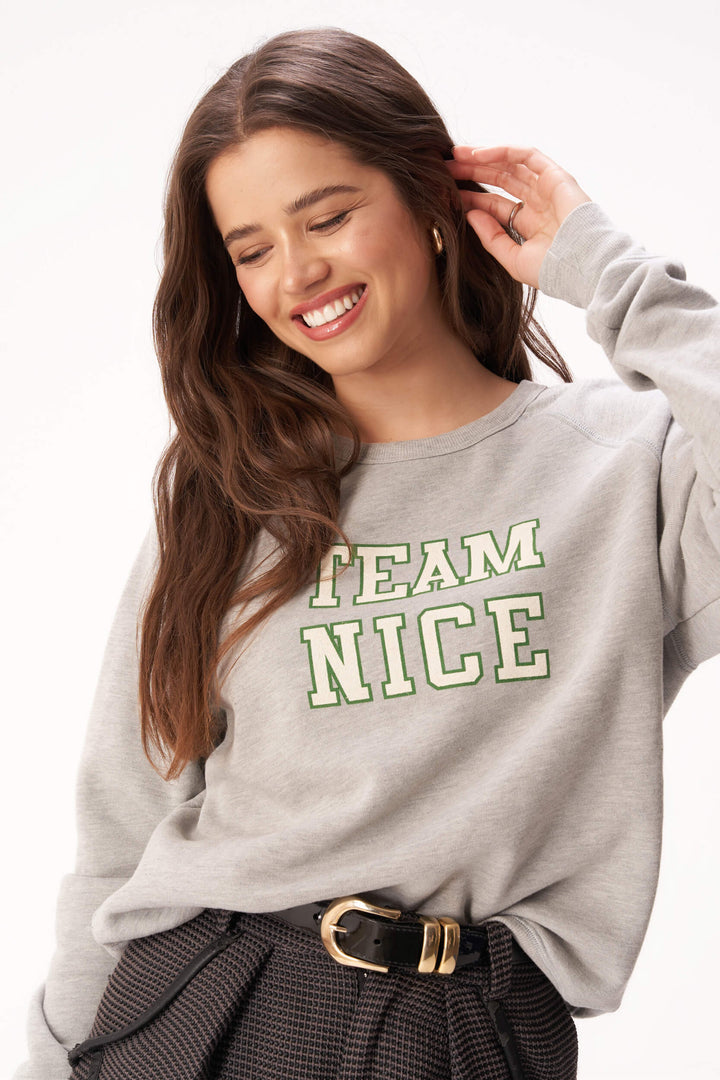 PROJECT SOCIAL T Team Naughty/Nice Reversible Sweatshirt