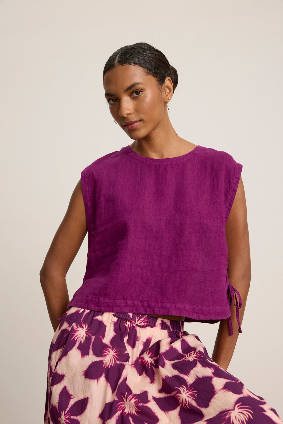 Velvet by Graham &amp; Spencer Tavia Top Grapes
