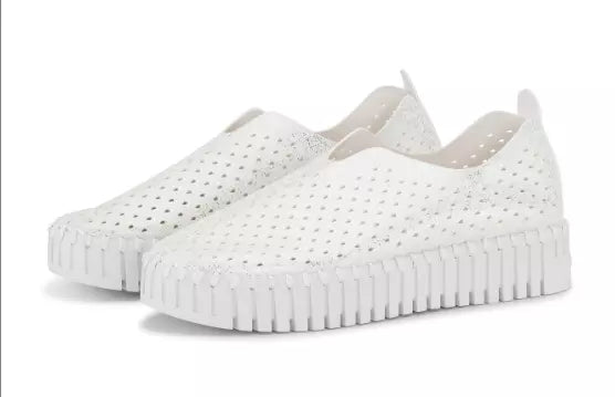 Ilse Jacobsen Platform Tulip Slip-On Shimmer