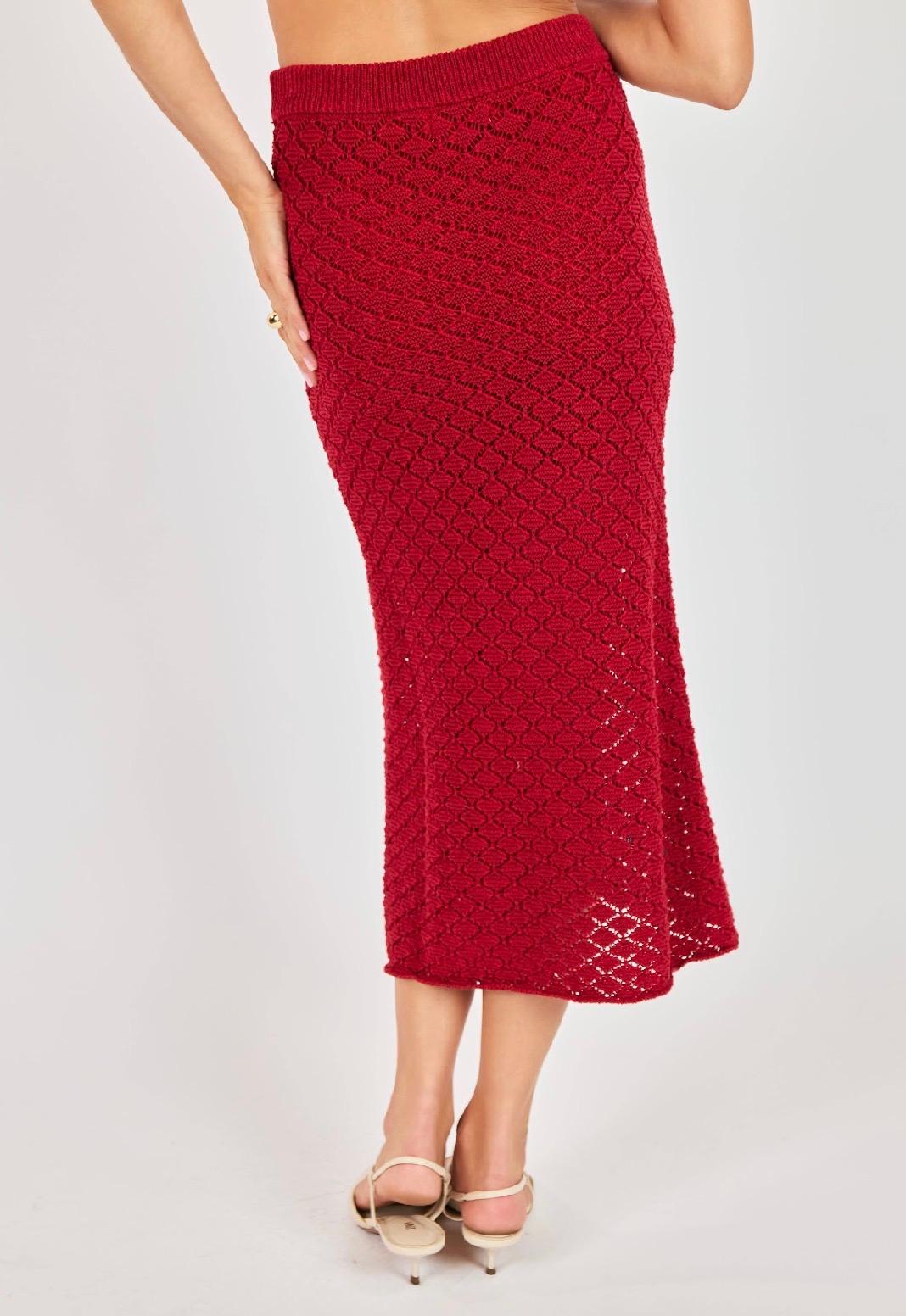 Sadie &amp; Sage Venus Knit Midi Skirt