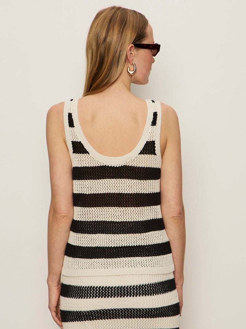 Sanctuary Mesh Stitch Shell Tank
