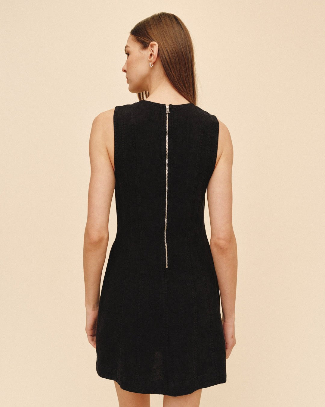 Bella Dahl Sleeveless Seamed Fit and Flare Dress