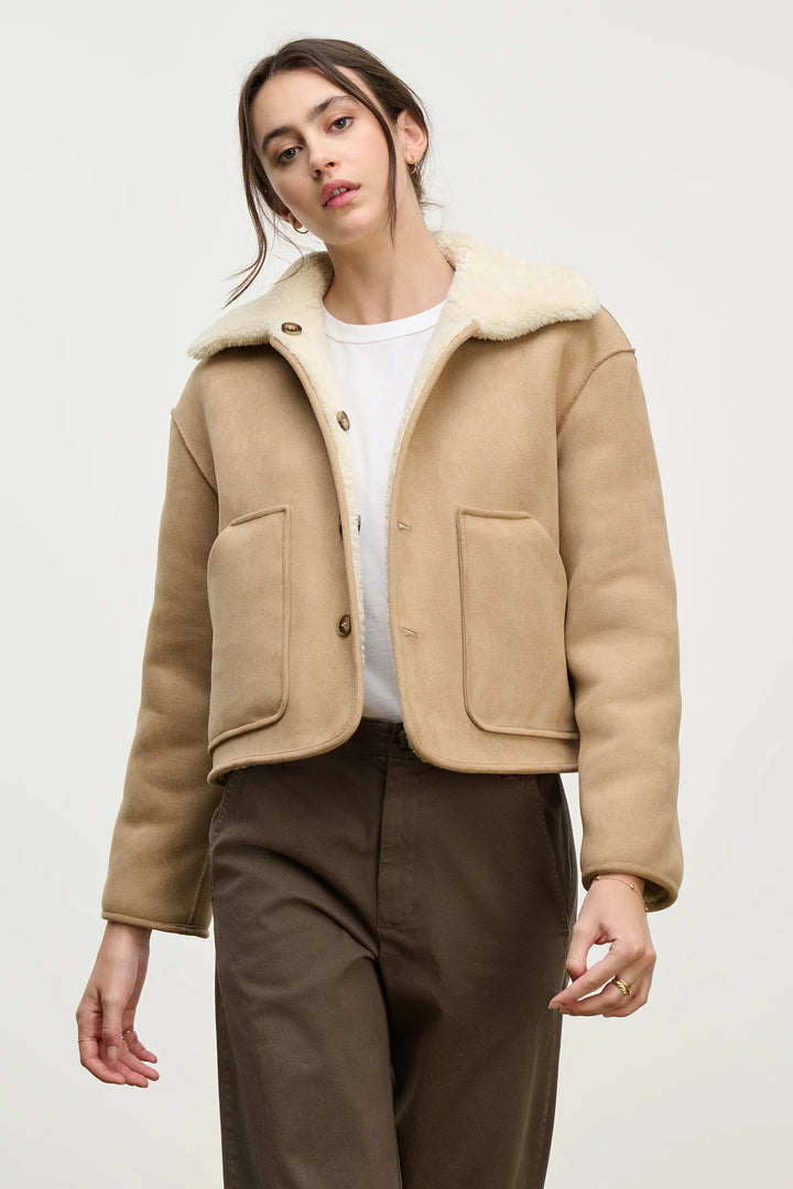 Velvet by Graham &amp; Spencer Amara Jacket Sand