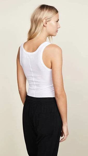 Enza Costa Silk Rib Bold Tank