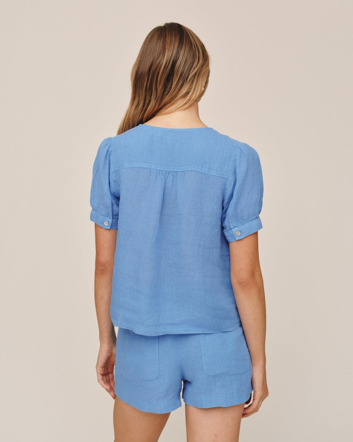 Bella Dahl Short Sleeve Flowy Pullover Top