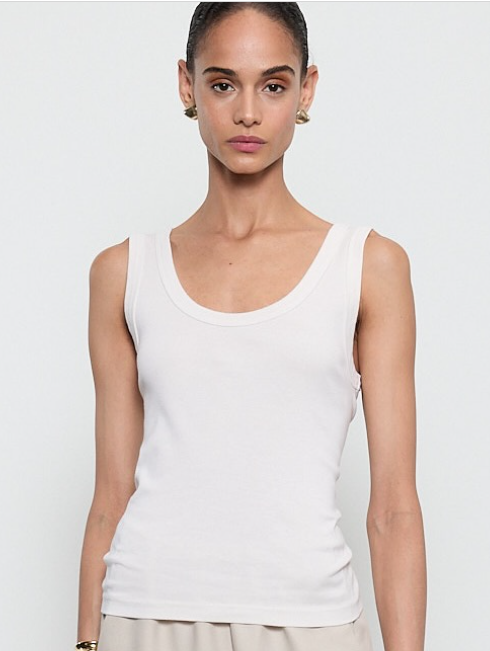 Enza Costa Supima Baby Rib Tank