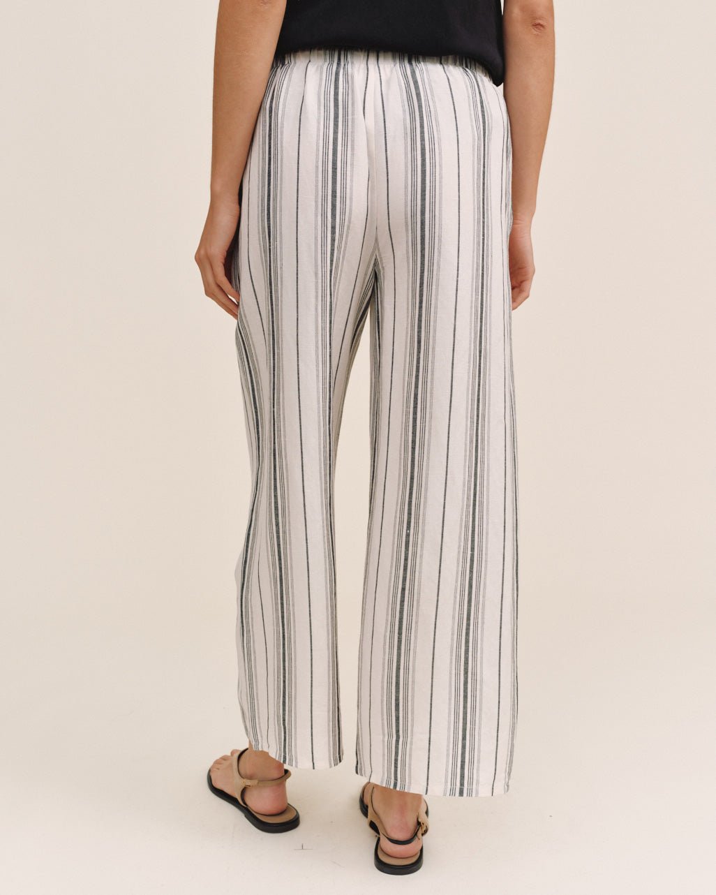 Bella Dahl Tassel Cord Drawstring Crop Pant